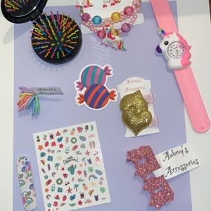 Aubrey’s accessory box has 12 surprises inside! Great as a gift!